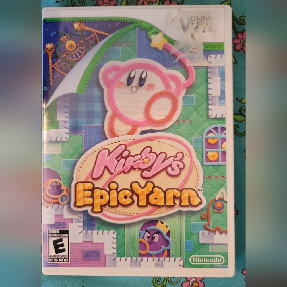 GUC Wii Kirby's Epic Yarn Game